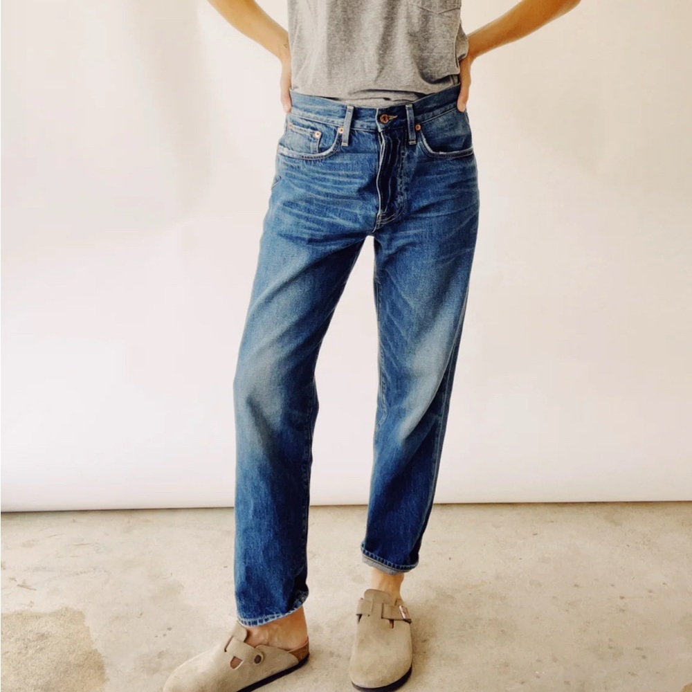 W’s The Loose Crop Jean - Richman Wash by Hey Gang